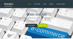 Desktop Screenshot of kreatix.it